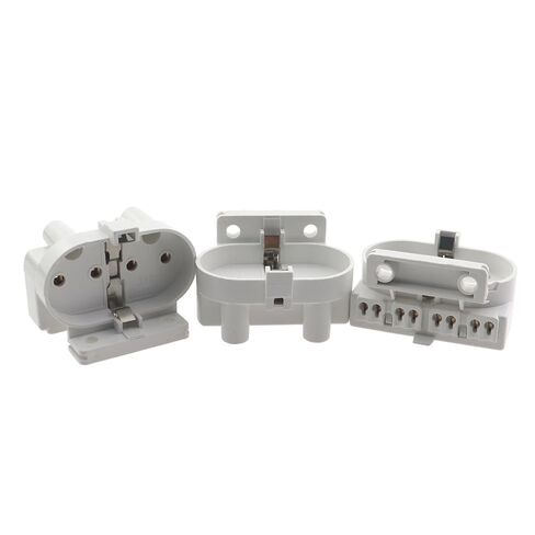 3PCS 2G11 Lampholder 4 Pin UV Lamp Holder White in Kuwait