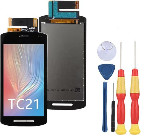 شاشة LCD متوافقة مع زيبرا TC21 / TC26 / TC210 شاشة LCD تعمل باللمس الجمعية إصلاح استبدال أجزاء مع أدوات in Kuwait