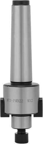 Garosa 0, Steel Taper Milling Holder, 138mm Length, 22mm,Smooth, Steel, Stable Accuracy, for Sheet Metal Cutting, Turning Tools (MT3-FMB22) in Saudi Arabia