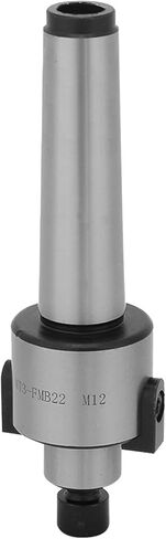 Garosa 0, Steel Taper Milling Holder, 138mm Length, 22mm,Smooth, Steel, Stable Accuracy, for Sheet Metal Cutting, Turning Tools (MT3-FMB22) in Saudi Arabia