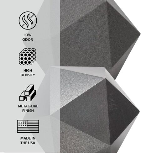 Protopasta Stainless Steel Filled PLA 3D Printer Filament | ProtoPlant Metal-Filled PLA Plastic Printer Filament with 60% Steel | Polish & Patina Friendly Metal Composite Filament | 1kg Metallic Spool in Saudi Arabia