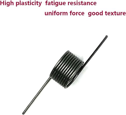 Petit Ressort de torsion a inoxydable، نوابض التواء من النوع V 10 قطع 1.4 مم قطر السلك 7-9.5 مم OD 60/90/120/180 درجة زاوية (1.4 × 7 مم 6 لفات (180 درجة)) in Kuwait