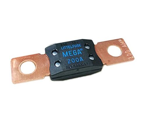 Littelfuse 0298200 Bolt Down Auto Fuse 200A Time Delay 32V 298 Series، MEGA in Saudi Arabia