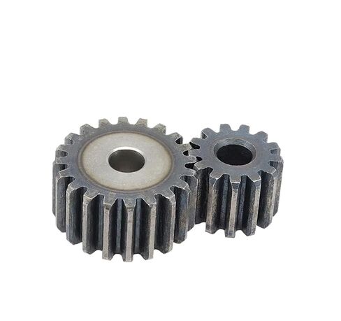 Steel Heavy Duty Motor Pinion Gear 1.5 Module Spur Gear 12-27Teeth Carbon Steel Metal Transmission(15T OD25.5mm) in Saudi Arabia