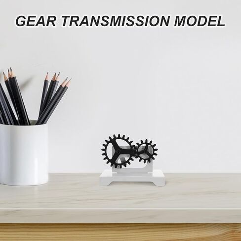 Mechanical Drive System Model: Visual Learning Gear Transmission Model for Physics Education - Belt and Chain Drive Demonstration Gear Prop for Teaching Aid in Saudi Arabia