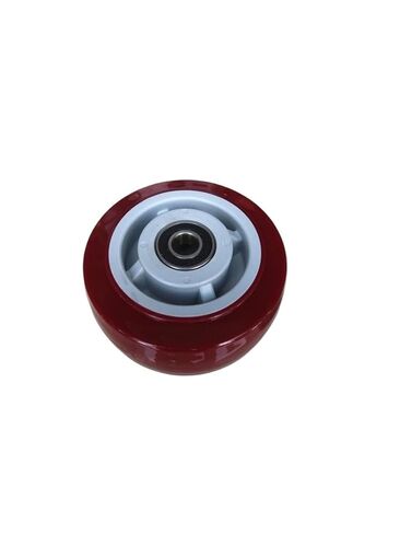 1 Pack 5 Inch Caster Red Medium Heavy Duty Single Wheel Hand Wheel in Saudi Arabia