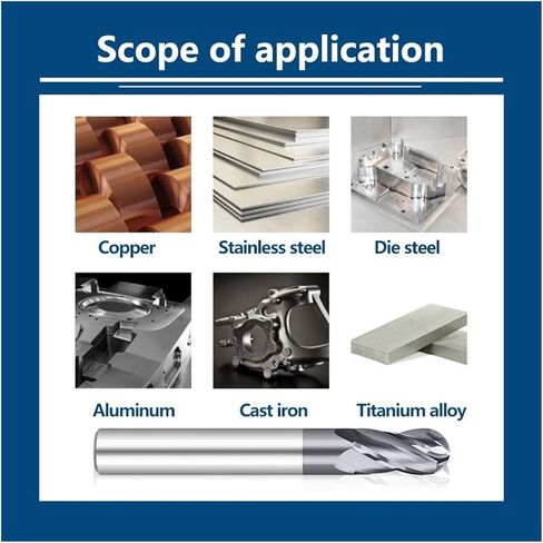 1 قطعة كربيد الصلبة 4 الناي الكرة الأنف نهاية مطحنة R1.0-R8.0 CNC أداة الطحن دوامة راوتر بت قاطعة المطحنة الكرة الأنف نهاية مطحنة القاطع للمعادن النحاس الصلب in Kuwait