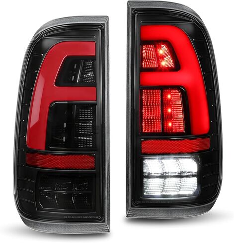 MAYELLO زوج من مصابيح LED الخلفية الكاملة المعتمة لشاحنات بيك اب 2008-2016 Ford F-250/F-350/F-450/F-550/F-650 - ترقية طراز Dark Knight Style، التوصيل والتشغيل in Kuwait