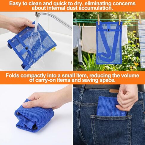 2 PCS Water Bottle Holder with Strap, Nylon Water Bottle Carrier for Walking Hiking Camping Travel, Portable Adjustable Bottles Bag Sling with Pocket in Saudi Arabia