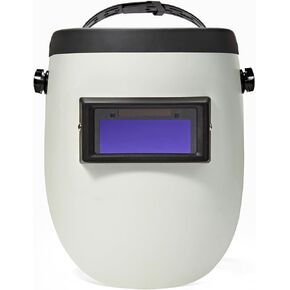 Auto Darkening Welding Helmet - Flip Up Lens, Lightweight, Shade #4/9-13 (White) in Saudi Arabia