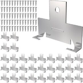 طقم مشابك إضاءة مجوفة مكون من 34 قطعة لتعديل علب الإضاءة المجوفة، برغي ذاتي التنصت، يستخدم مع نوابض الالتواء in Kuwait