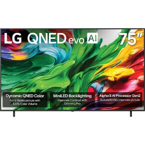 تلفزيون LG 100 بوصة فئة QNED AI 4K QNED85A Series تلفزيون ذكي مع صورة AI، صوت AI، HDR10، AI Super Upscaling 4K، وضع صانع الأفلام، Wow Orchestra، Alexa المدمج (100QNED85AU، 2025) (متجدد) in Kuwait
