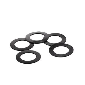 غسالة مسطحة مطاطية 1 1/4 بوصة معرف × 2 بوصة OD × 1/8 بوصة سميكة (5) in Kuwait