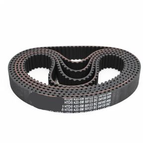 HTD 230-5M 245-5M 255-5M Power Grip Belt Tools Machine 3D Printer Motor Generator Toothed Timing 1Pcs(45mm,HTD 245-5m) in Kuwait