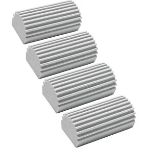 إسفنجة تنظيف رطبة، 4 قطع من إسفنجات التنظيف المنزلية، إسفنجة غبار قابلة لإعادة الاستخدام لتنظيف فتحات النوافذ الزجاجية العمياء وألواح النوافذ والمرايا in Kuwait