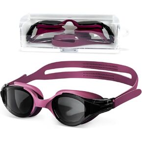 عبوة واحدة من نظارات السباحة المقاومة للتسرب والضباب والأشعة فوق البنفسجية للبالغين من الرجال والنساء والشباب in Kuwait