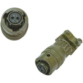 1PC PT02E-8-2S 2 Pin Core Aviation Plug Connector Waterproof in Saudi Arabia