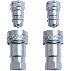 مرفقات تيتان 1/2 بوصة قارنات التوصيل السريع الهيدروليكية للتبادل 4050-4 و8010-4 زوج بايونير in Kuwait