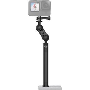 حامل كاميرا كاياك قابل للتعديل مقاس 29 بوصة مع حامل قابل للتمديد بشكل لا نهائي، حامل كاميرا كاياك الرياضية متوافق مع GoPro وكاميرات مترابطة 1/4 بوصة in Kuwait