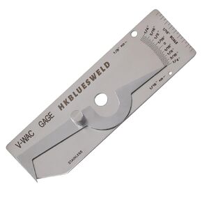 V-WAC Single Weld Gage Welding Inspection Thread Gauge Checks 1/4 Inch Undercuts Pits Crown Height Porosity Pits in Saudi Arabia