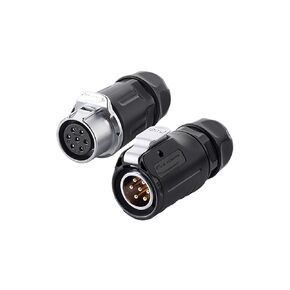 LP20 الذكور والإناث بعقب في الهواء الطلق LED موصل الطاقة موصل السيارات 7 دبوس (موصل بعقب الإناث) in Kuwait