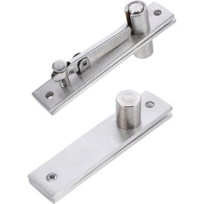 مجموعة مفصلات محورية للباب من الفولاذ المقاوم للصدأ مخفية من VALICLUD، مفصلات دوران شديدة التحمل وقابلة للتعديل للأبواب الخشبية in Kuwait