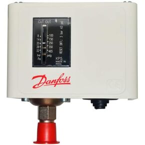 إعادة الضبط اليدوي للتحكم في ضغط Danfoss Kp5 مع وصلة مضيئة بدون شعري 060-117391 060-117366 in Kuwait