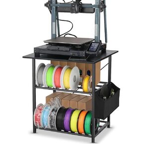 عربة تخزين خيوط ثلاثية الأبعاد ذات ثلثين-تحتفظ رف تخزين الطابعة ثلاثية الأبعاد بأقل من DESK. in Kuwait