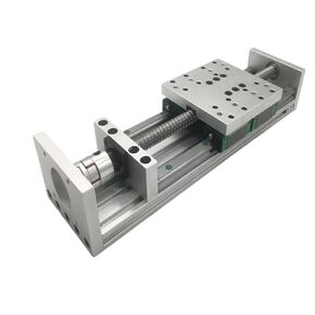 دعامة عريضة 100 مم Nema34 دليل خطي مزدوج شريحة شديدة التحمل SFU1605/1610 برغي كروي 50-1200 مم محور XYZ 4 قطع HGR15(SFU1605-100 مم شوط) in Kuwait