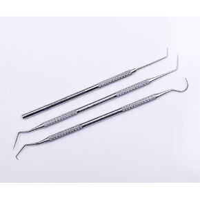 مجموعة أدوات إكسبلورر لتقويم الأسنان وعلاج لب الأسنان مكونة من 3 قطع لاستخدامات طب الأسنان in Kuwait