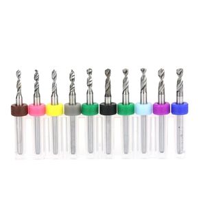 10Pcs 2.1-3.0mm PCB Drill Bit Tungsten Steel Carbide Drills Metal CNC Hole Drilling Tools Fixed Shank Twist Bits(PCB 2.6mm 10pcs) in Kuwait