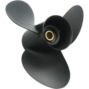 13 3/4x19 مروحة القارب المصنوعة من الألومنيوم لمحرك سوزوكي DF 50/60/70/90/100/115/140 HP، 15 سنًا، 3 شفرات، رقم أجزاء OEM 58100-87L30-019، Rh in Kuwait