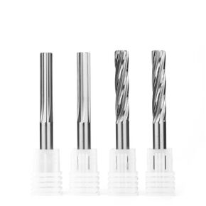 Carbide Machine Reamers Cutting Tool Reamer HOL Material 1mm-20mm Straight Groove for CNC 1Pcs(2x20x50x4F) in Kuwait