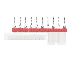 PCB مجموعة لقمة مثقاب 1.1 مللي متر بت 3.175 مللي متر عرقوب طباعة لوحة دوائر كهربائية كربيد الحفر باستخدام الحاسب الآلي 10 قطعة in Kuwait