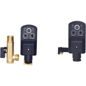 1PCS 1/2 inch DN15 AC 220V Timing 2-Way air Compressor air Tank Automatic Drain Valve Valve Solenoid Valve(One-boday Type,220V) in Kuwait