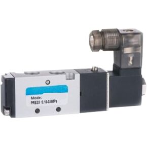 1PCS 4V110 4V120 4V130 M5 G 1/8 air Solenoid Valve 0.15~0.8 MPa Type Pneumatic air Valve(4V110-06 G1-8 2-5Way,AC220V_1PC) in Kuwait