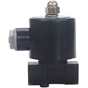 1PCS 3/8" Plastic Solenoid Valve DN10 Normally Closed AC220V DC24V DC12V(DC24V) in Kuwait