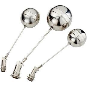 Floating Ball Valve DN15 DN20 DN25 DN32 Cold and Hot Water Tank Float Valve Water Stainless Steel 201 Flow Control Valve(1/2") in Kuwait