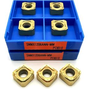 ZIRIA CNC كربيد إدراج القاطع 10 قطعة SNMX1206ANN-MM PC6510 أداة تحول خارجية ماكينة بتحكم رقمي بالكمبيوتر أداة طحن أداة لمعالجة الصلب in Kuwait