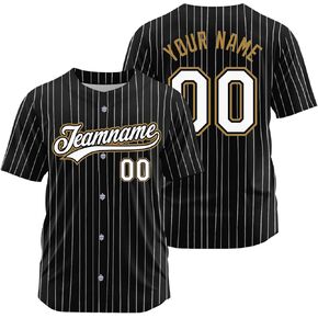 Custom Pinstripe Baseball Jersey Women Men Youth Kids, Printed Stitched Name Number Logo, Baseball Shirt Sports Uniform in Saudi Arabia