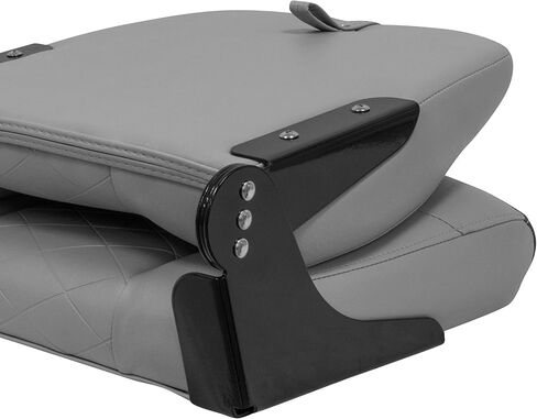 Wise DLX1461-1905 DLX Series Pontoon High Back Seat - Marble/Reef Stone in Saudi Arabia
