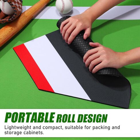 TOBWOLF Baseball Softball Batting Swing Hitting Trainer, Baseball Hitting Practice Trainer Aid Baseball on a String, Softball Batting Practice Equipment for Easy Drills Improving Batting Precision in Saudi Arabia