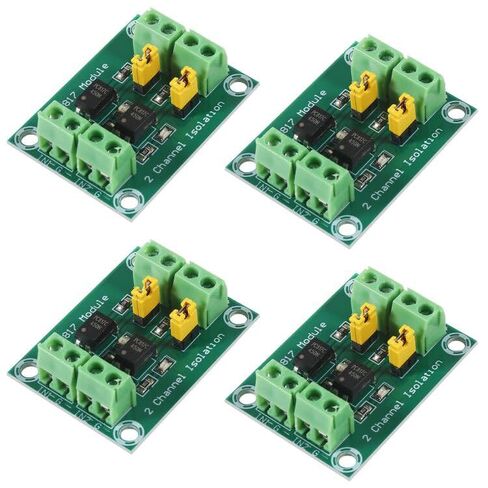 2pcs 8 Channel PC817 Optocoupler Isolation Board 8CH Optocoupler 3.6-30V Driver Photoelectric Isolated Module (8CH) in Saudi Arabia