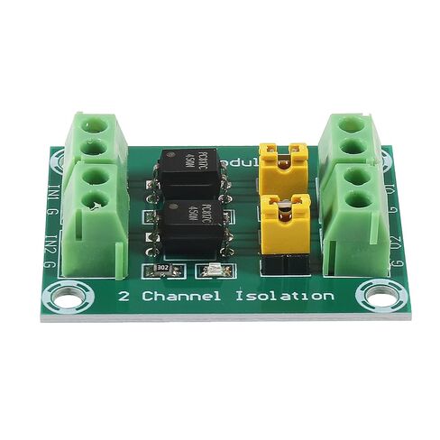 2pcs 8 Channel PC817 Optocoupler Isolation Board 8CH Optocoupler 3.6-30V Driver Photoelectric Isolated Module (8CH) in Saudi Arabia