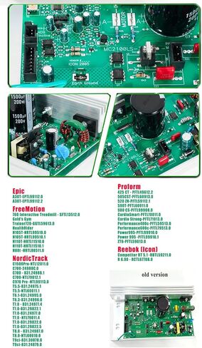 MC2100LTS-30 Treadmill Motor Control Board, 263165 232196 259522 266333 326869, MC2100-LTS-30, MC2100-LS-30 REV Compatible with FreeMotion, Gold's Gym, Health Rider, ProForm, Reebok Treadmills in Saudi Arabia