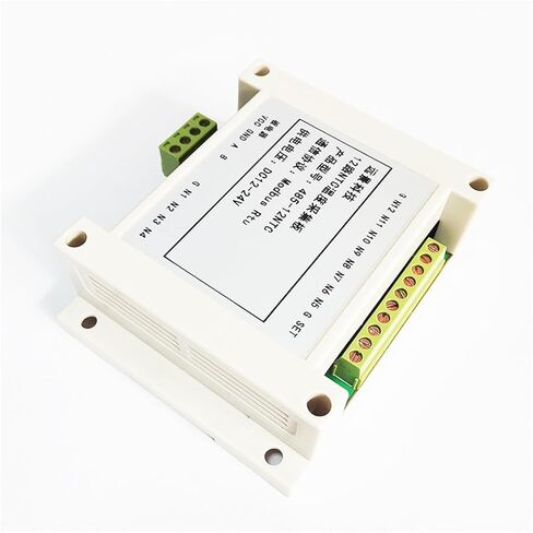 جهاز إرسال درجة الحرارة ذو 12 قناة NTC إلى 485 وحدة اكتساب 10K الثرمستور Modbus RTU in Kuwait