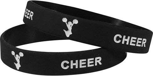 Express Medals 10 Pack of 7 Inch Tall Cheerleading Trophy Awards Includes Silicone Cheer Wrist Band Awards 10 pk 4103 Girls Cheerleader Trophies Award Prize Gift Favor in Saudi Arabia