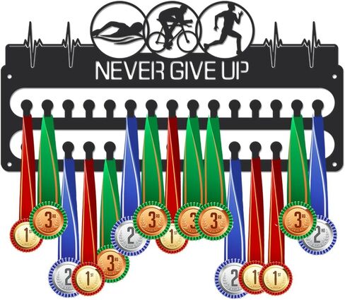SUPERDANT Medal Hangers Holder Upgrade Sports Medals Award Iron Organizer Wall Mounted Race Metal Display Gifts for Athletes Kids in Saudi Arabia