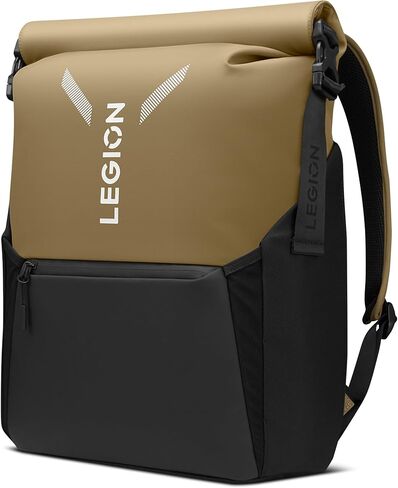 حقيبة ظهر للكمبيوتر المحمول Lenovo Legion Gaming GB800، سعة 21 لتر، تناسب أجهزة الكمبيوتر المحمول مقاس 17 بوصة، مقاومة للماء، ثلاثة أقسام رئيسية و19 جيبًا مخصصًا، أسود in Kuwait