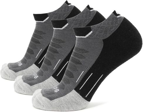 GRIP6 Wool Ankle Socks -Merino Wool Socks Made in the USA -Lightweight Wool Hiking Socks - Warm Ankle Socks for Men and Women in Kuwait